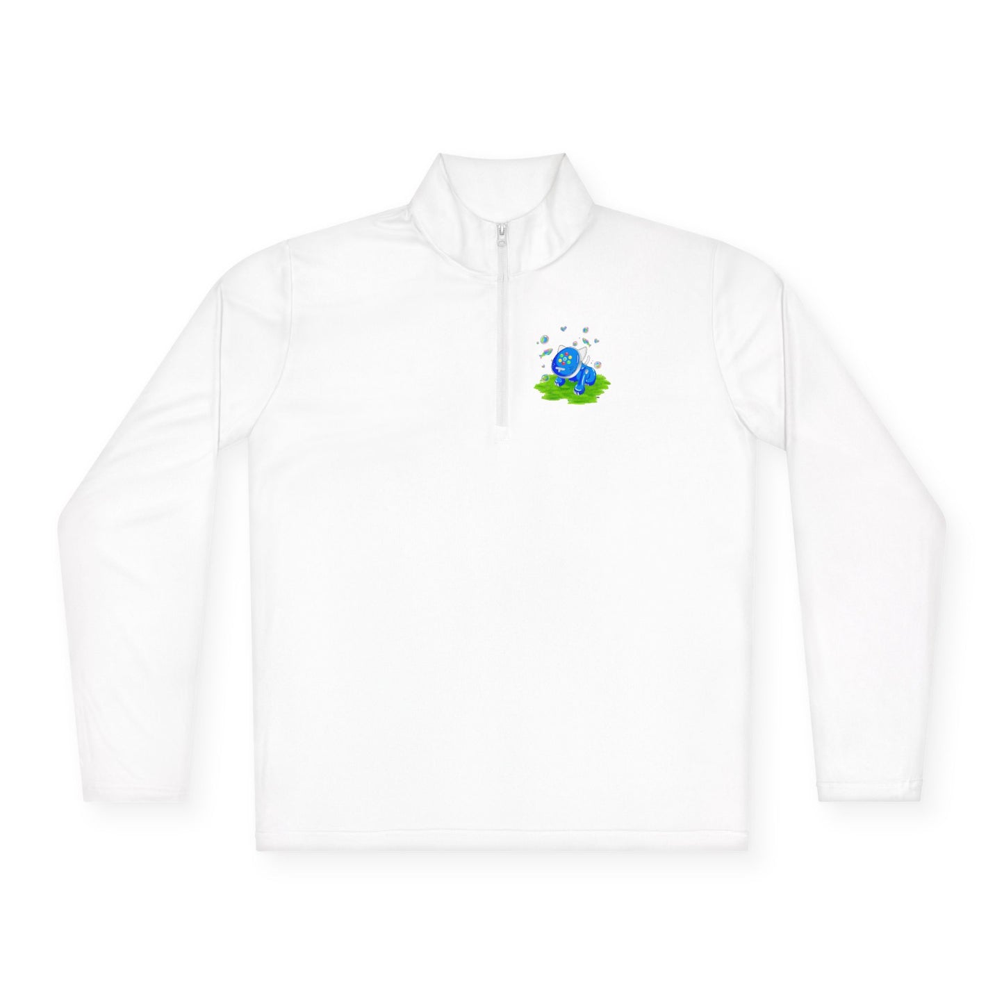 iCat Globe Quarter Zip Pullover