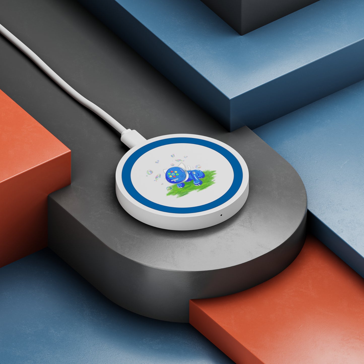 Blue iCat Quake Wireless Charging Pad