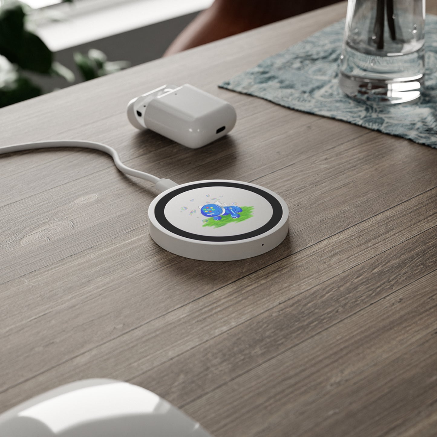 Blue iCat Quake Wireless Charging Pad