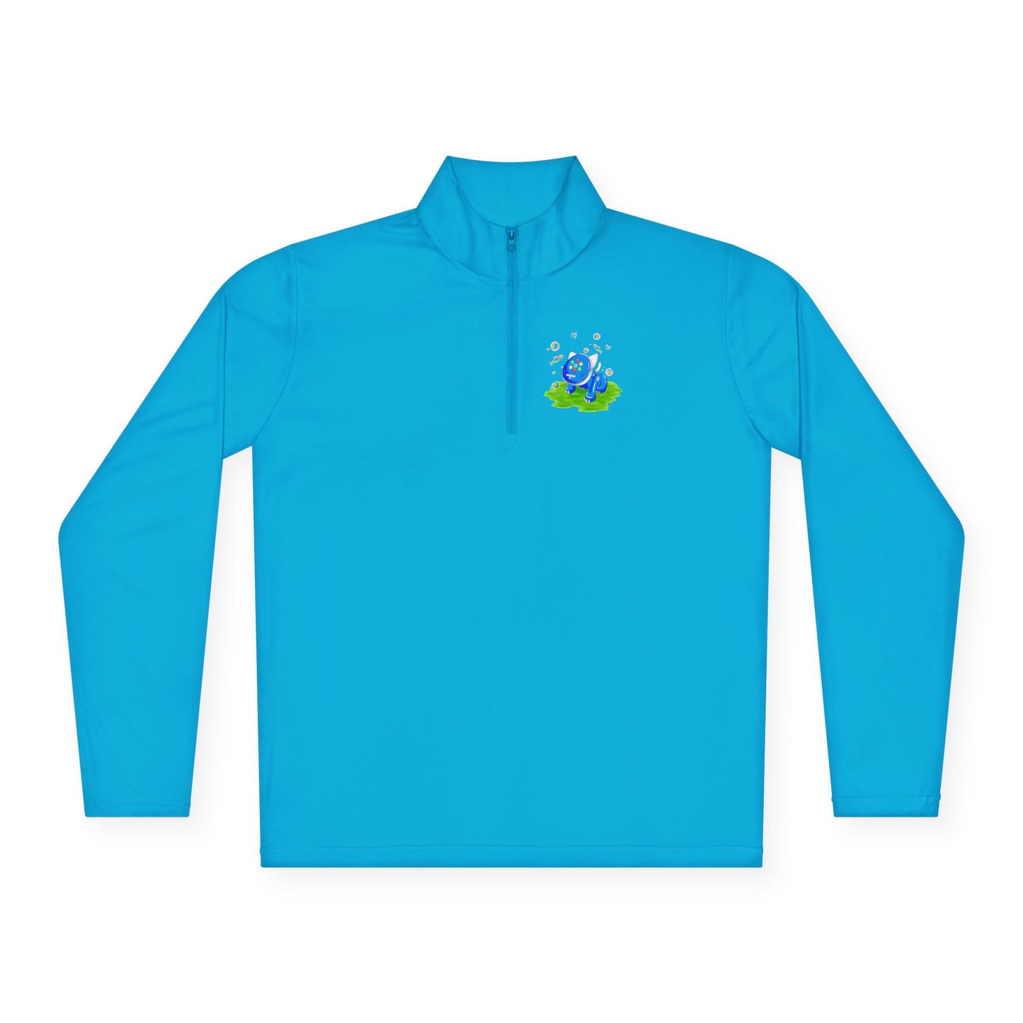 iCat Globe Quarter Zip Pullover