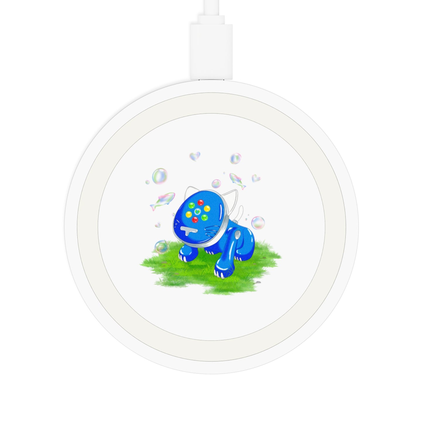 Blue iCat Quake Wireless Charging Pad