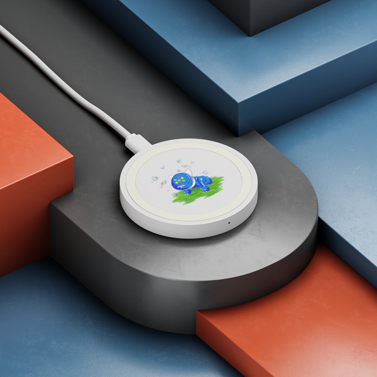 Blue iCat Quake Wireless Charging Pad