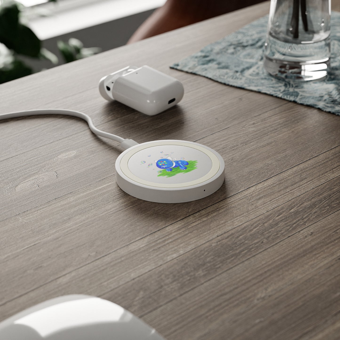 Blue iCat Quake Wireless Charging Pad