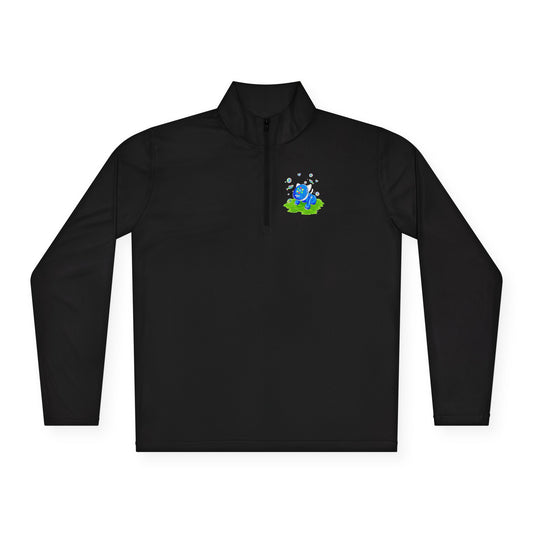 iCat Globe Quarter Zip Pullover