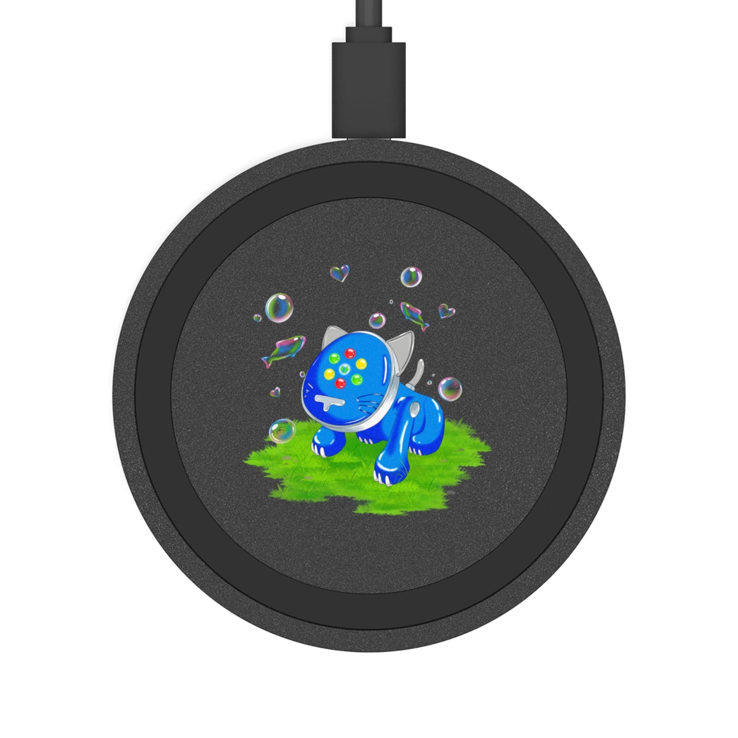 Blue iCat Quake Wireless Charging Pad