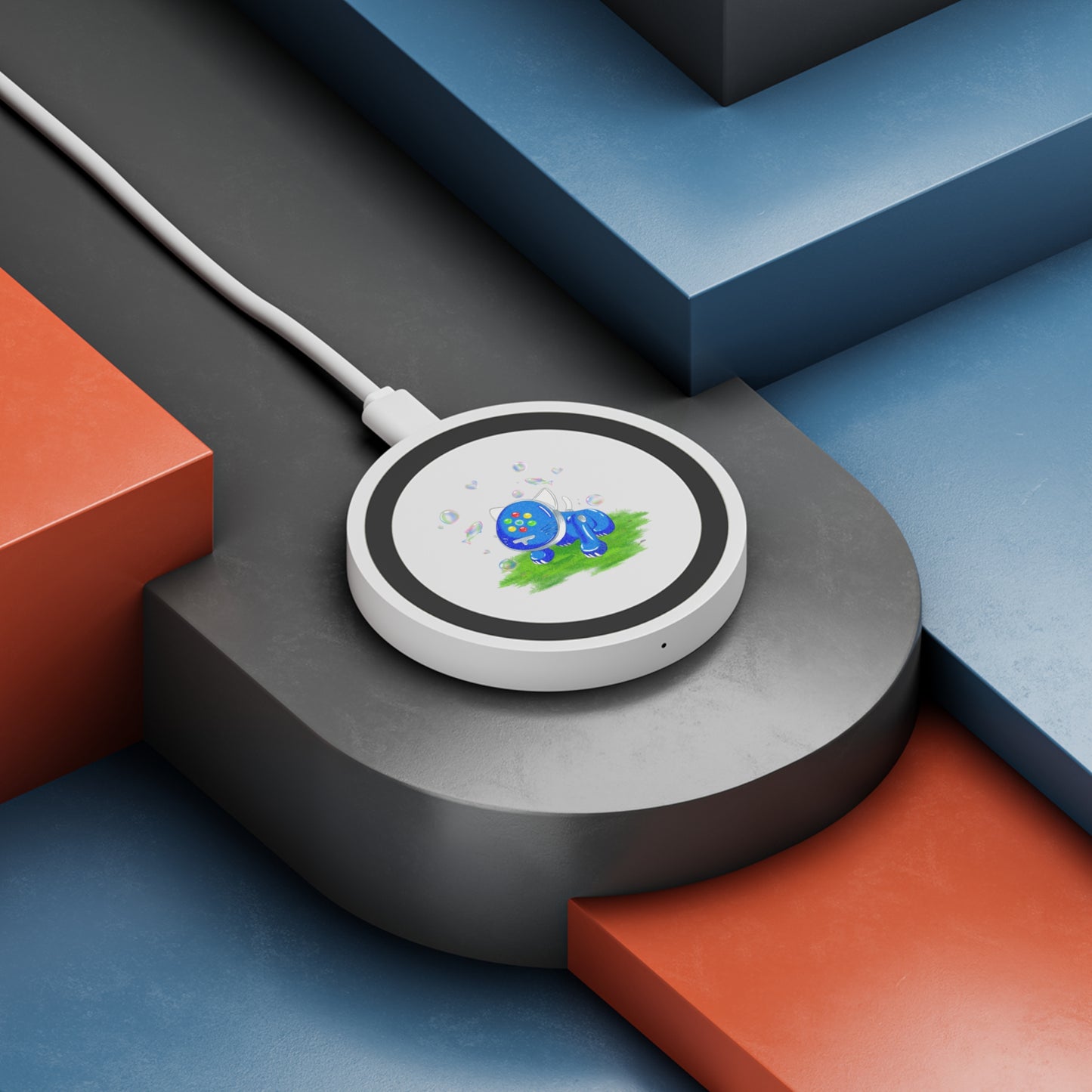 Blue iCat Quake Wireless Charging Pad