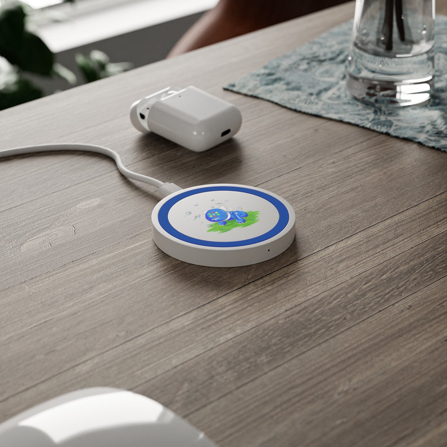 Blue iCat Quake Wireless Charging Pad