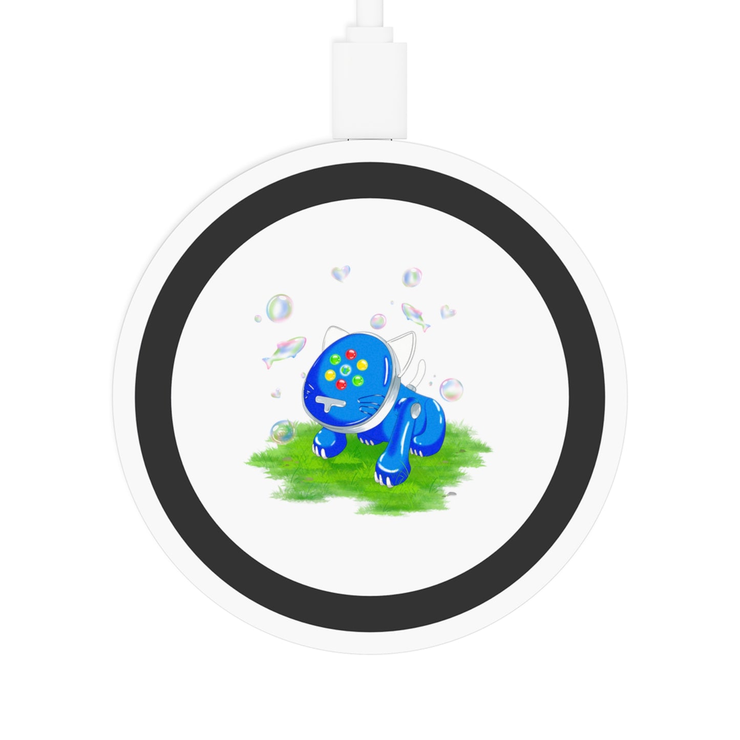 Blue iCat Quake Wireless Charging Pad