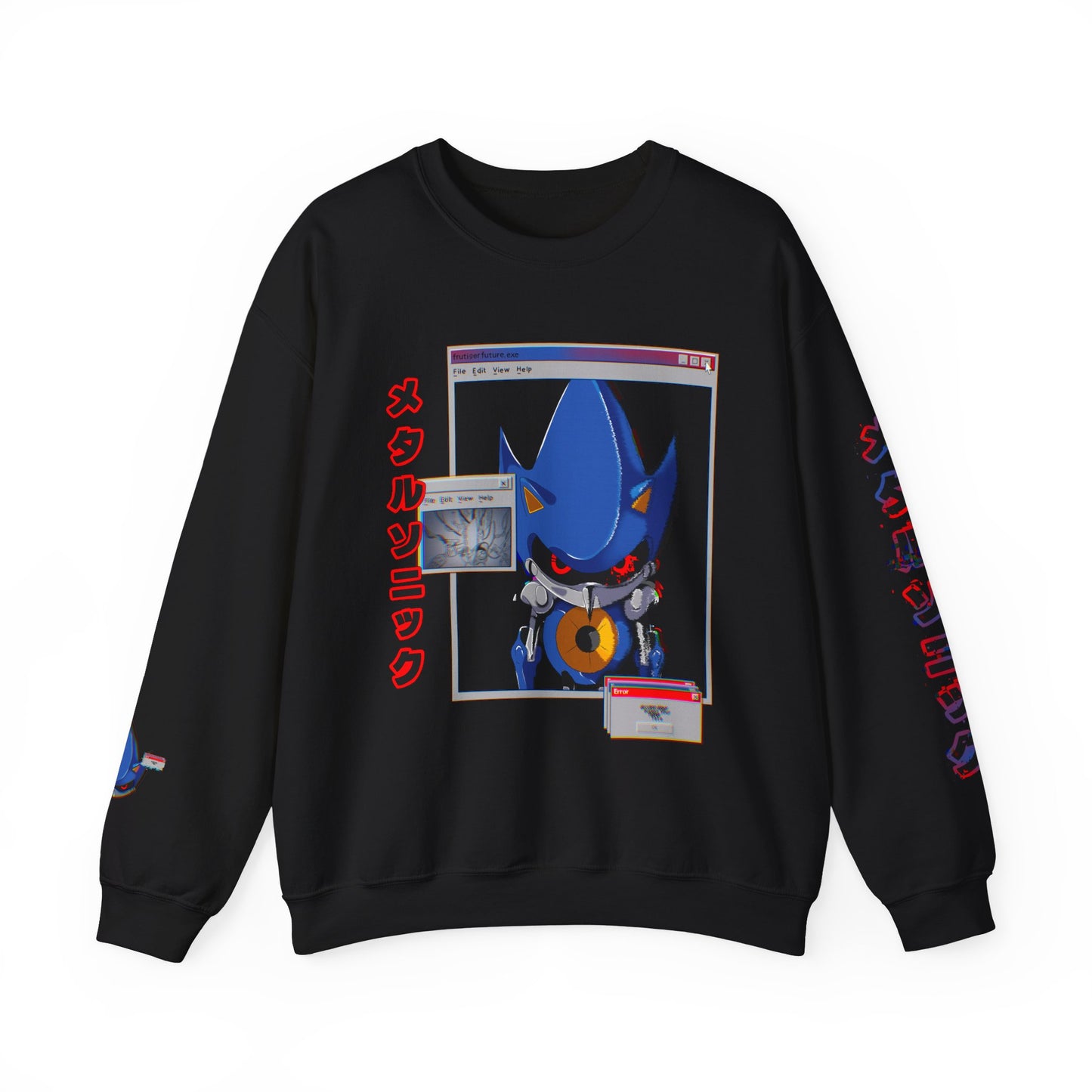 Dark "Hyper" Metal Sonic Crewneck Sweatshirt