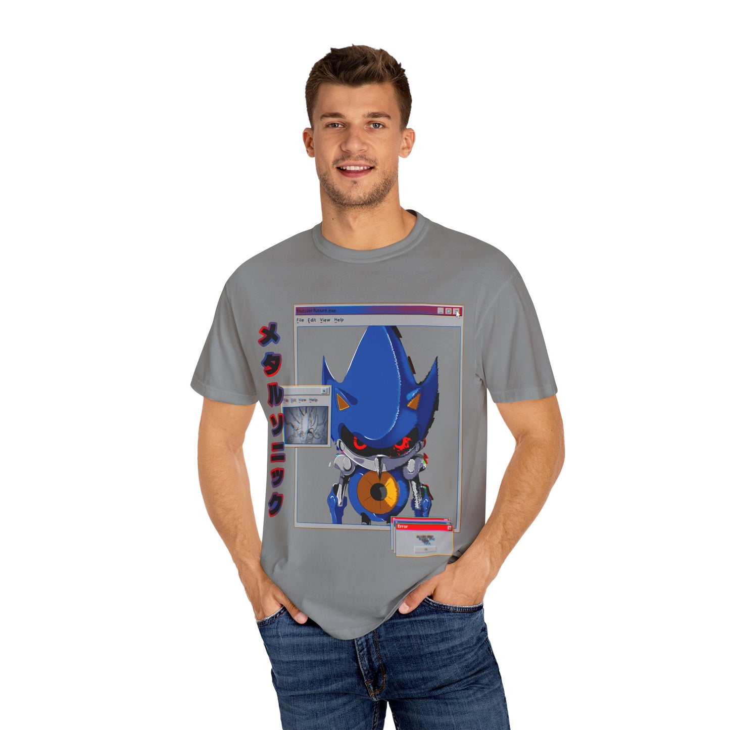 Hand Drawn "Hyper" Metal Sonic T-shirt