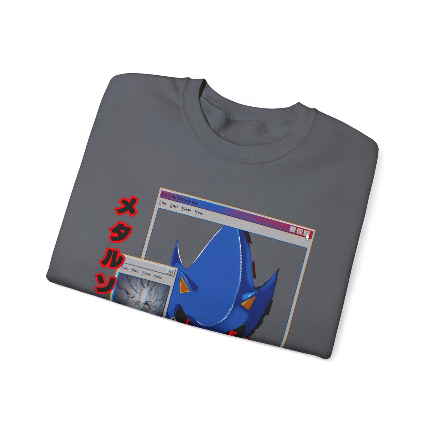 Dark "Hyper" Metal Sonic Crewneck Sweatshirt