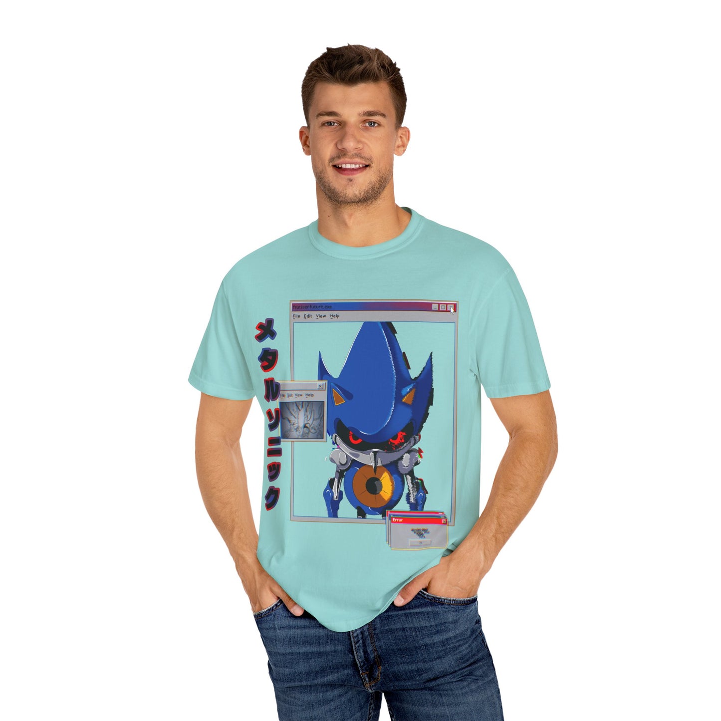 Hand Drawn "Hyper" Metal Sonic T-shirt