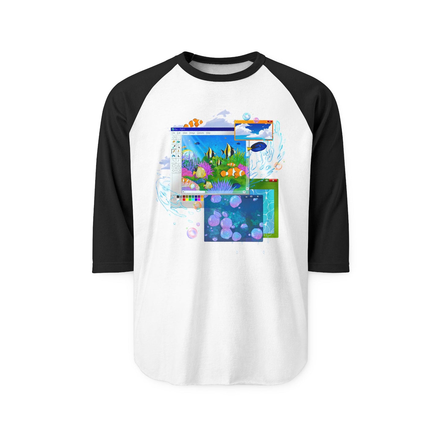 Aquatic Ambience - Raglan Shirt