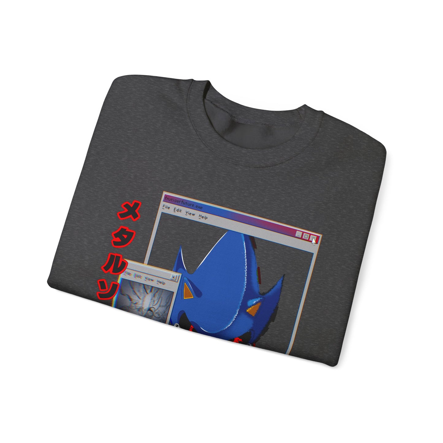 Dark "Hyper" Metal Sonic Crewneck Sweatshirt