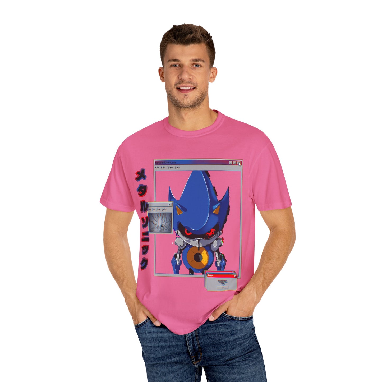 Hand Drawn "Hyper" Metal Sonic T-shirt