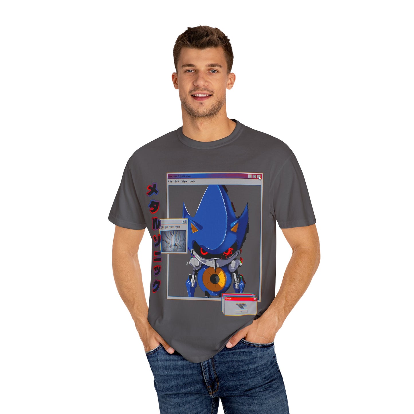 Hand Drawn "Hyper" Metal Sonic T-shirt