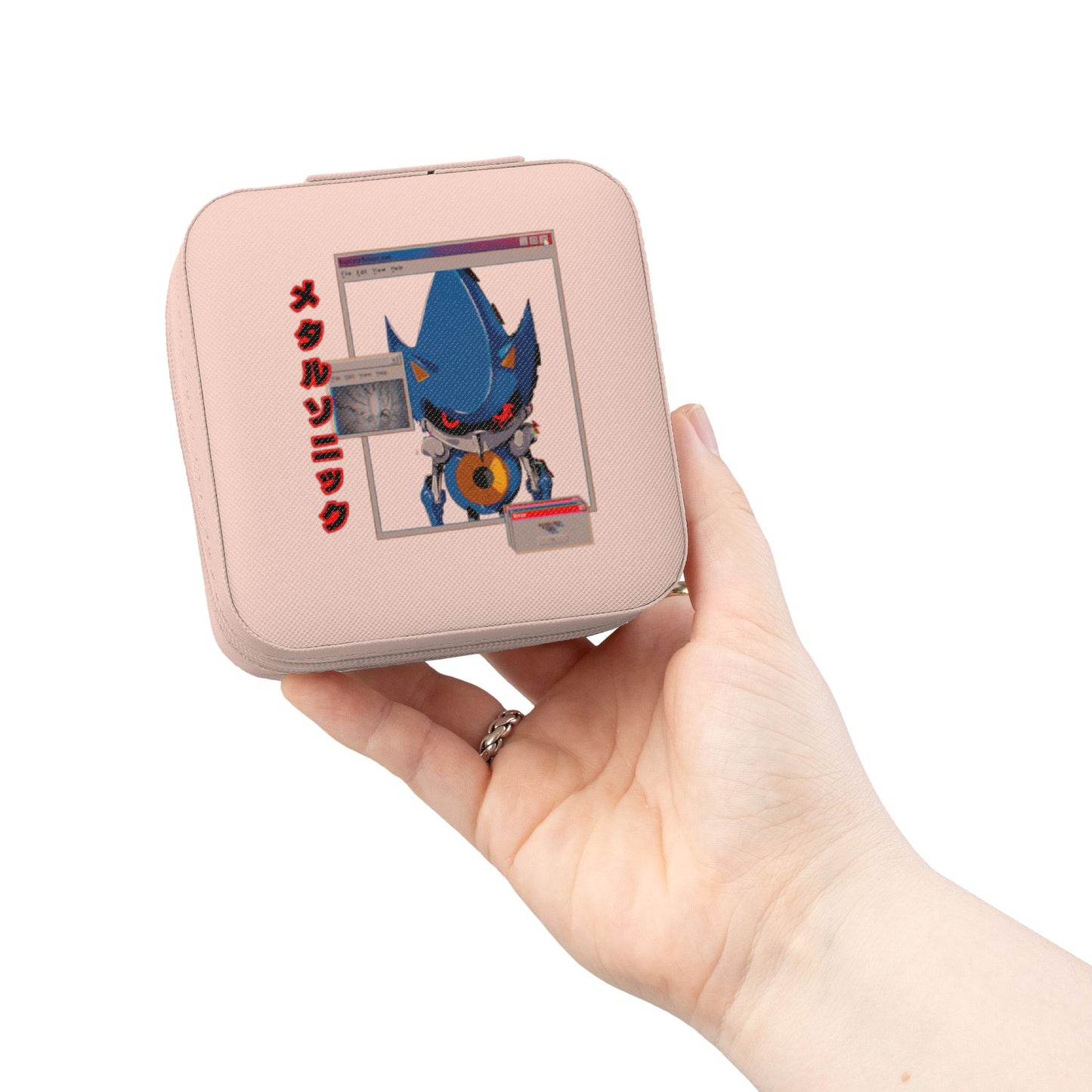 Compact Travel Jewelry Case — Metal Sonic
