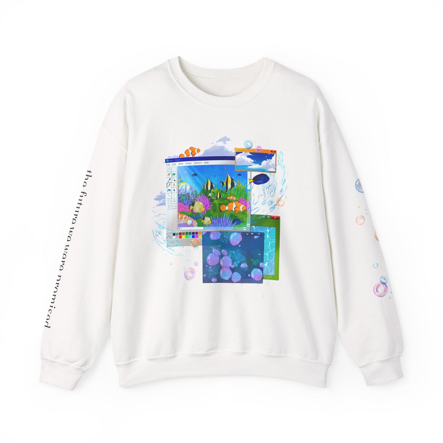 Aquatic Ambiance Crewneck Sweater