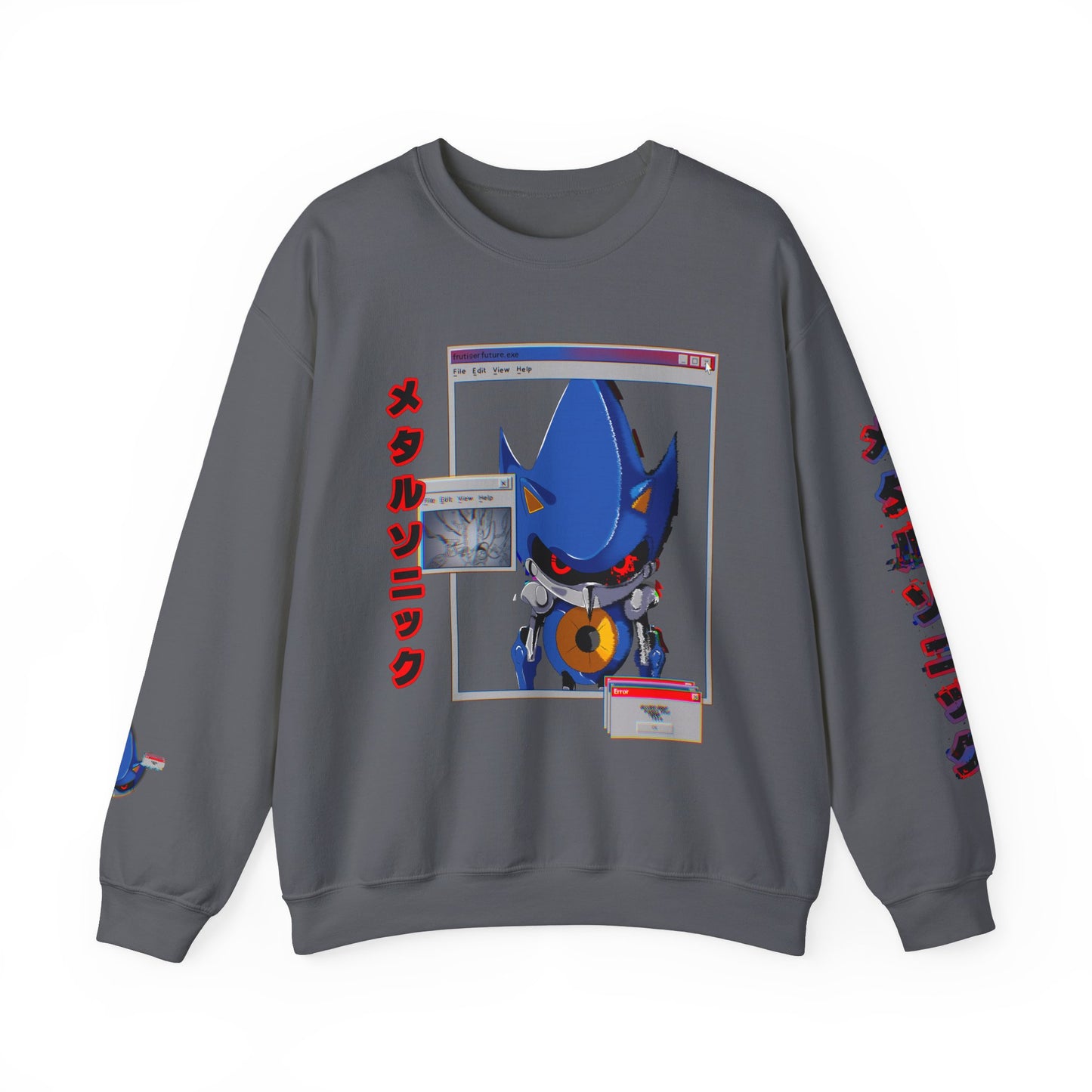 Dark "Hyper" Metal Sonic Crewneck Sweatshirt