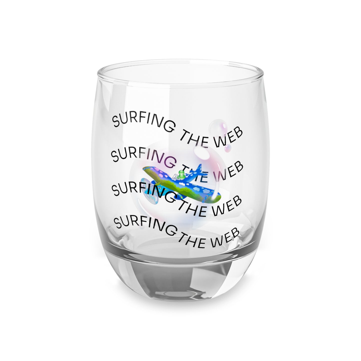 Surfing The Web - Frutiger Spirit Whiskey Glass