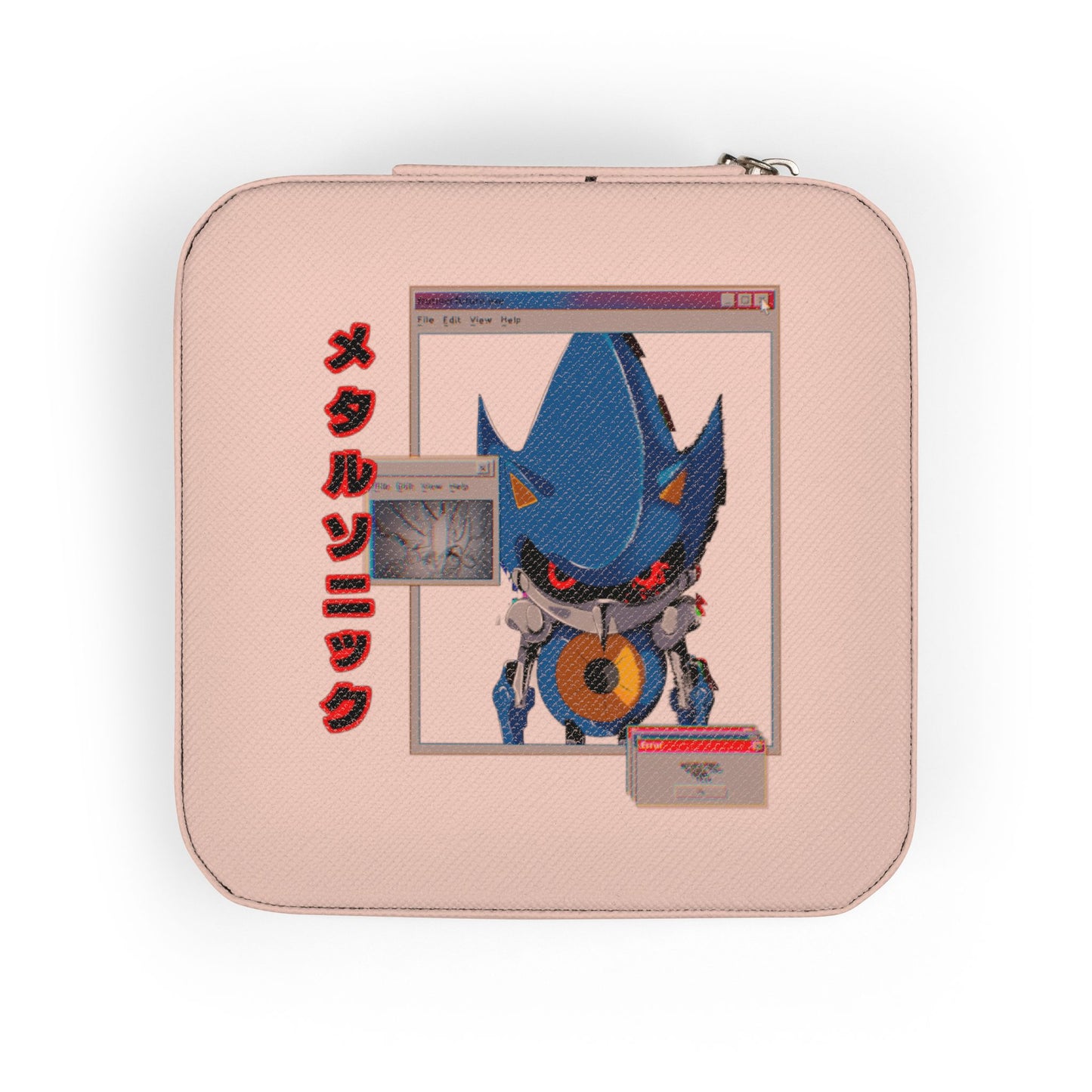 Compact Travel Jewelry Case — Metal Sonic