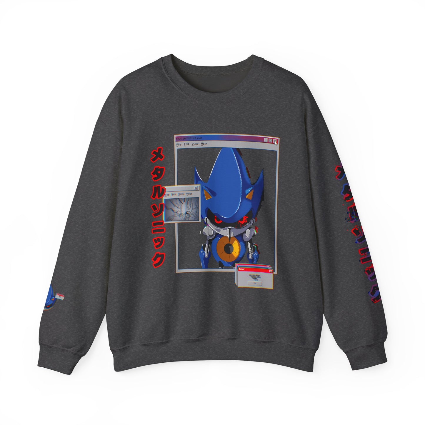 Dark "Hyper" Metal Sonic Crewneck Sweatshirt