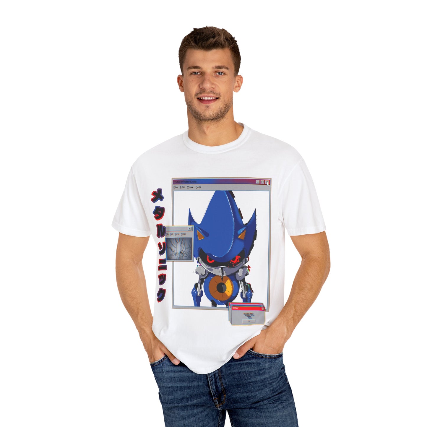 Hand Drawn "Hyper" Metal Sonic T-shirt