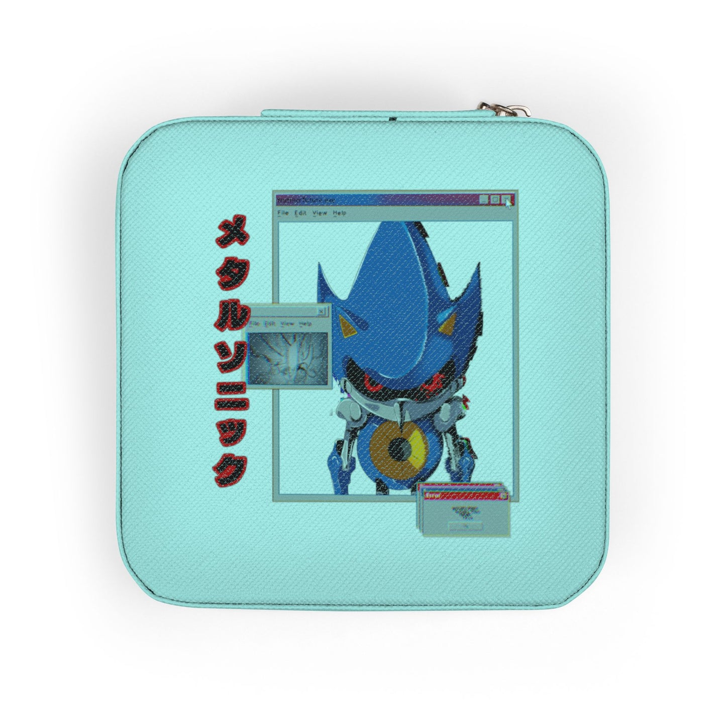 Compact Travel Jewelry Case — Metal Sonic