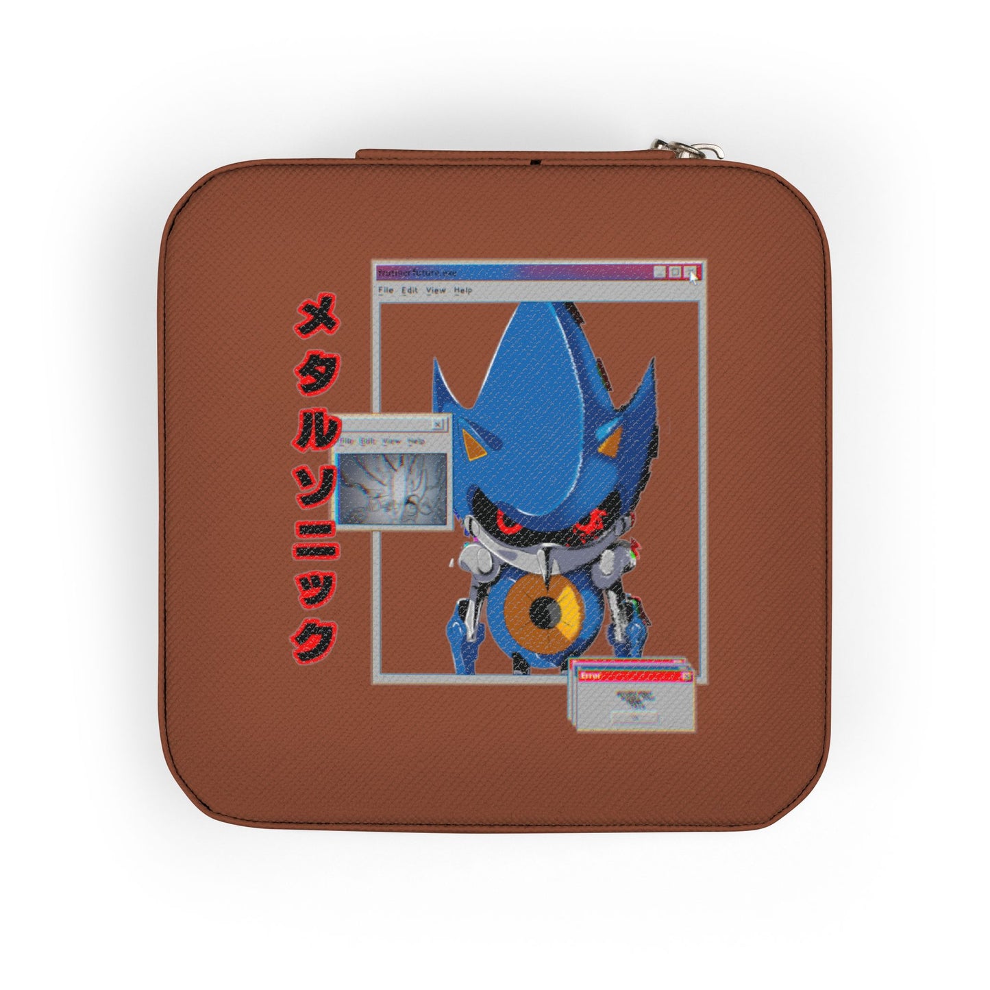 Compact Travel Jewelry Case — Metal Sonic