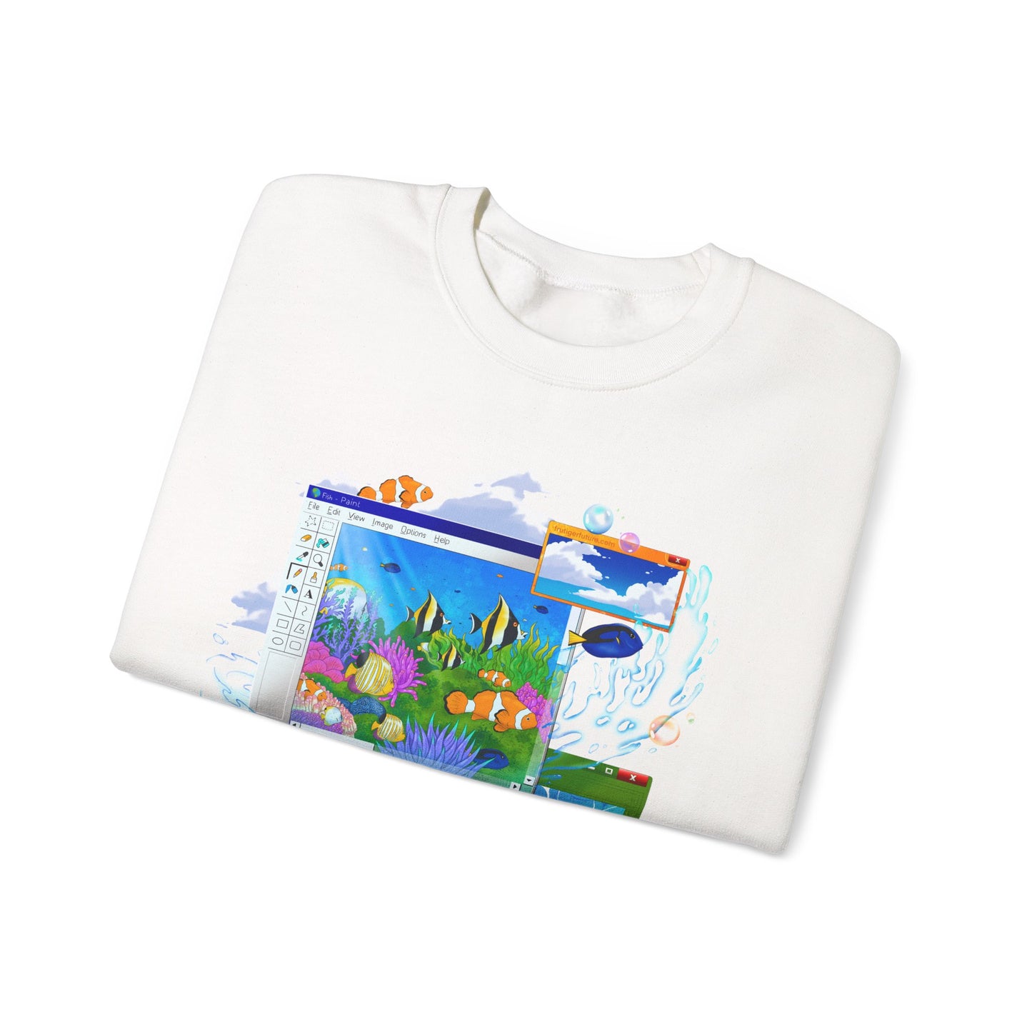 Aquatic Ambiance Crewneck Sweater