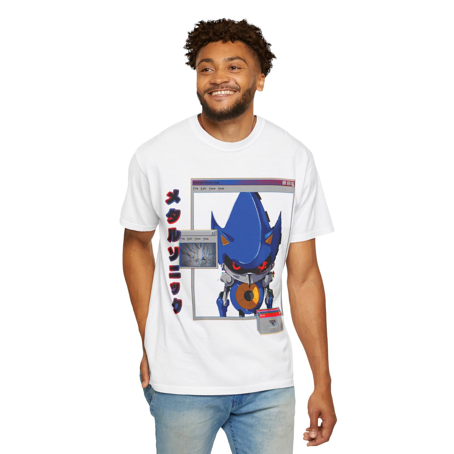 Hand Drawn "Hyper" Metal Sonic T-shirt