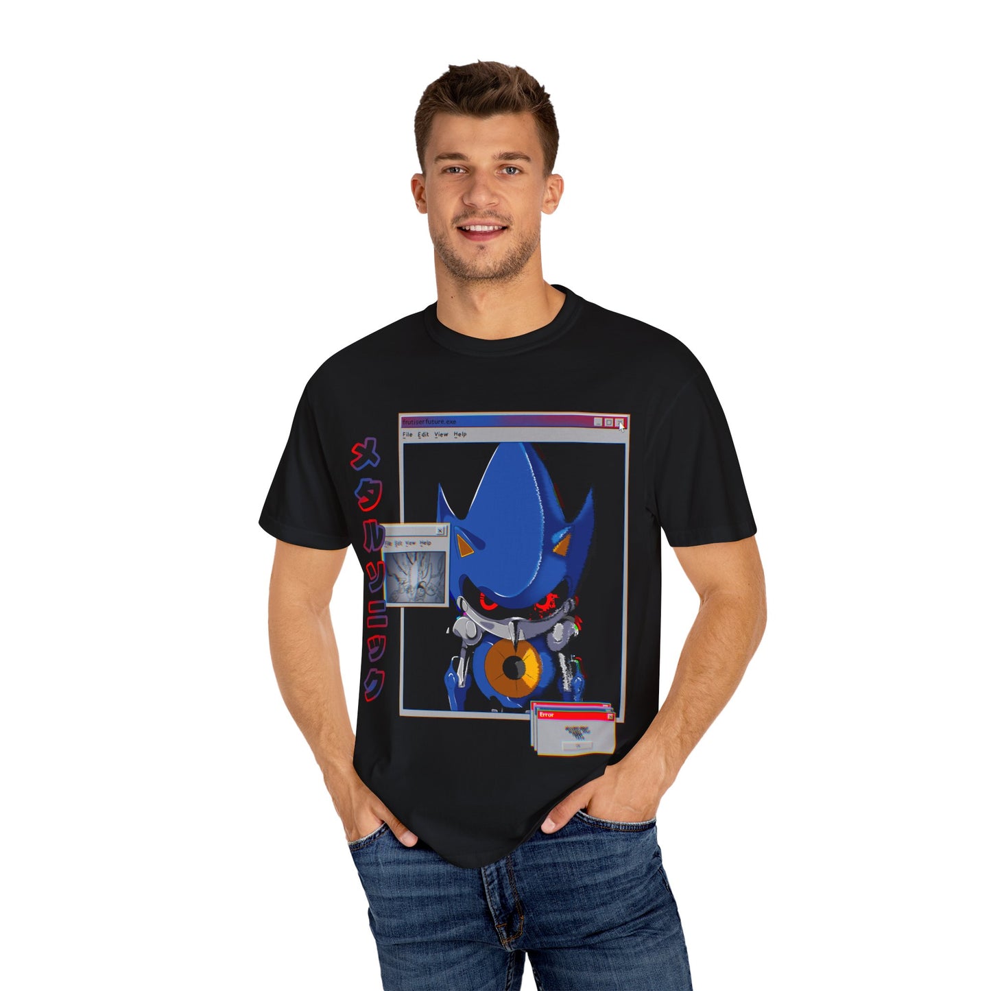 Hand Drawn "Hyper" Metal Sonic T-shirt