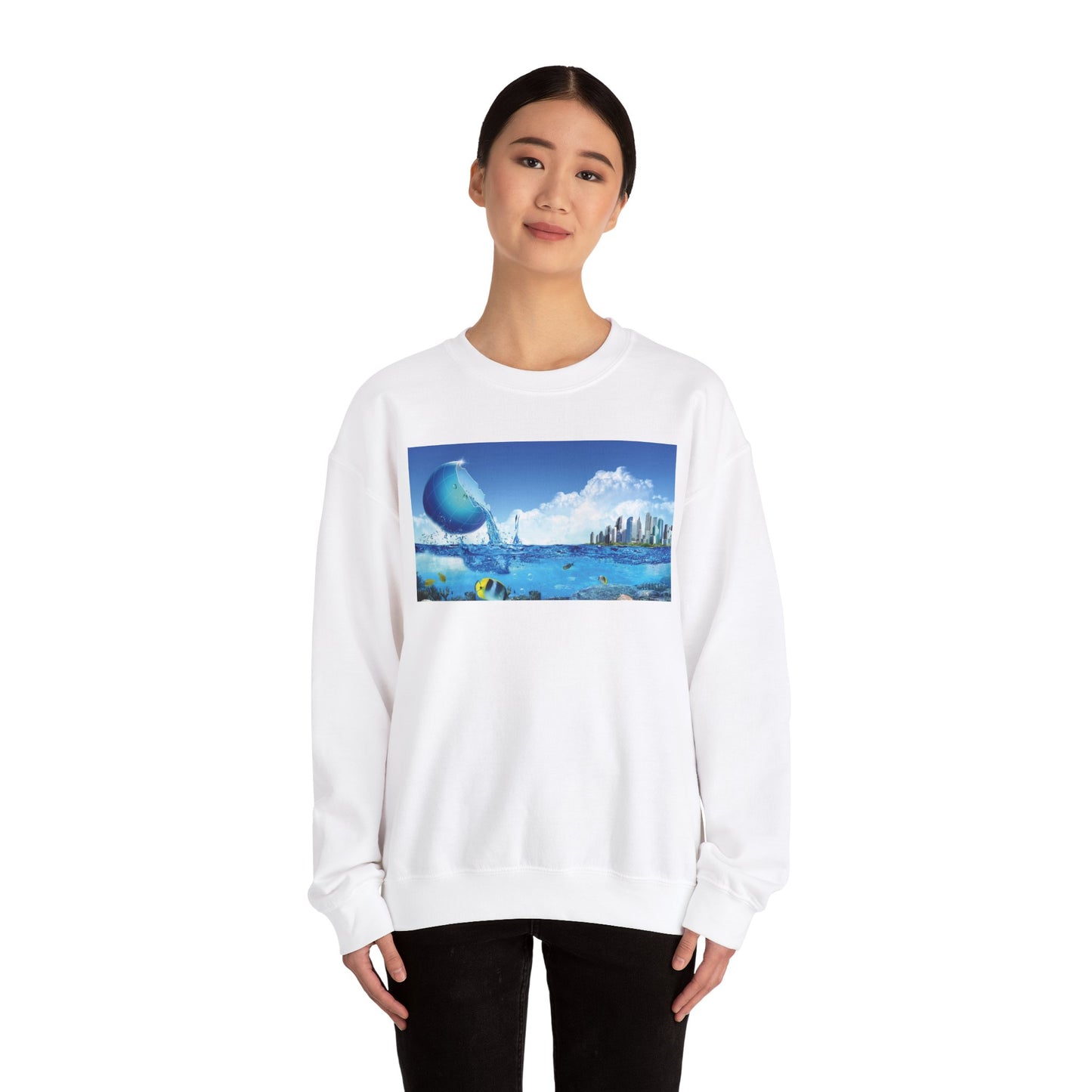 Digital Optimism Crewneck Sweatshirt