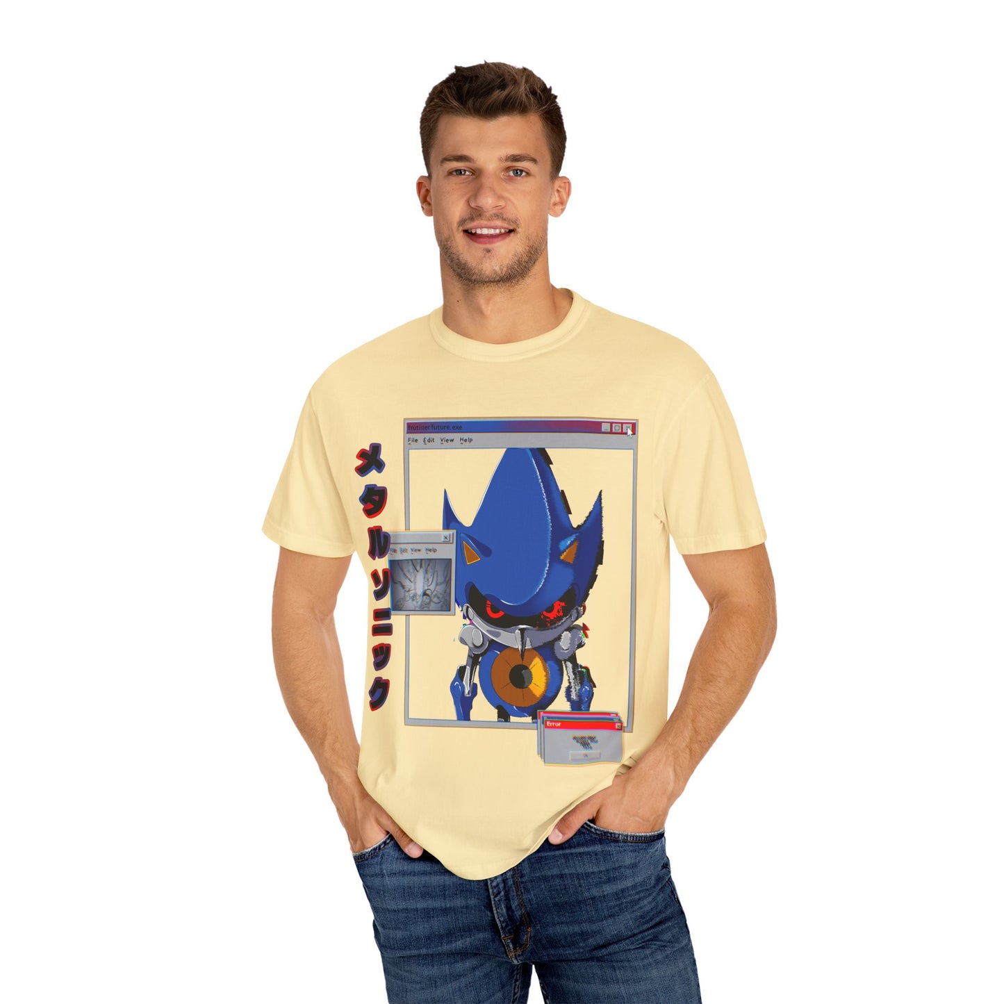 Hand Drawn "Hyper" Metal Sonic T-shirt